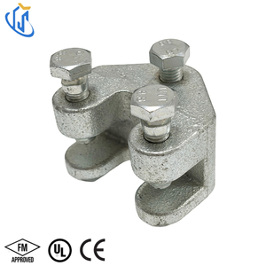 Heavy Duty Fixed Beam Clamp Fastener na may Set Screw para sa Seismic Sway Bracing